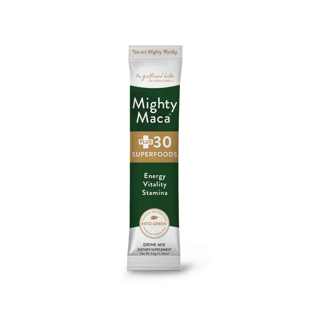 Mighty Maca 16 paquetes individuales para llevar