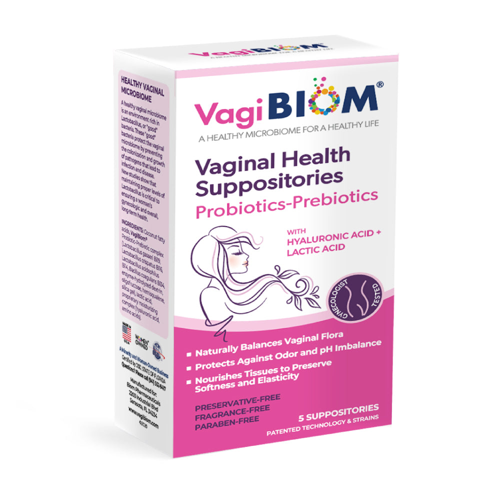 Biom Vaginal Probiotic Suppositories