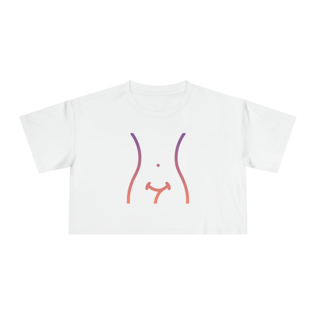 Happy Vagina Rally Women's Crop Tee