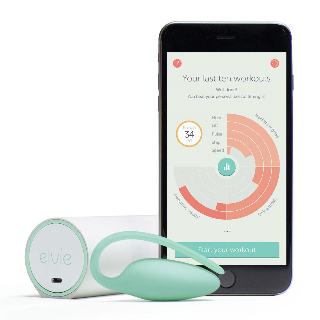 Pelvic Strength & Tone Trainer by Elvie