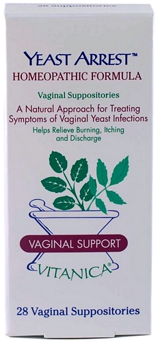 Vitanica Yeast Arrest | 14 Suppository Count | The Pelvic Floor Store
