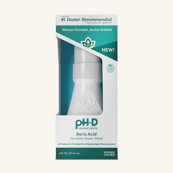 Boric Acid Wash | Foaming Sensitive Wash | The Pelvic Floor Store