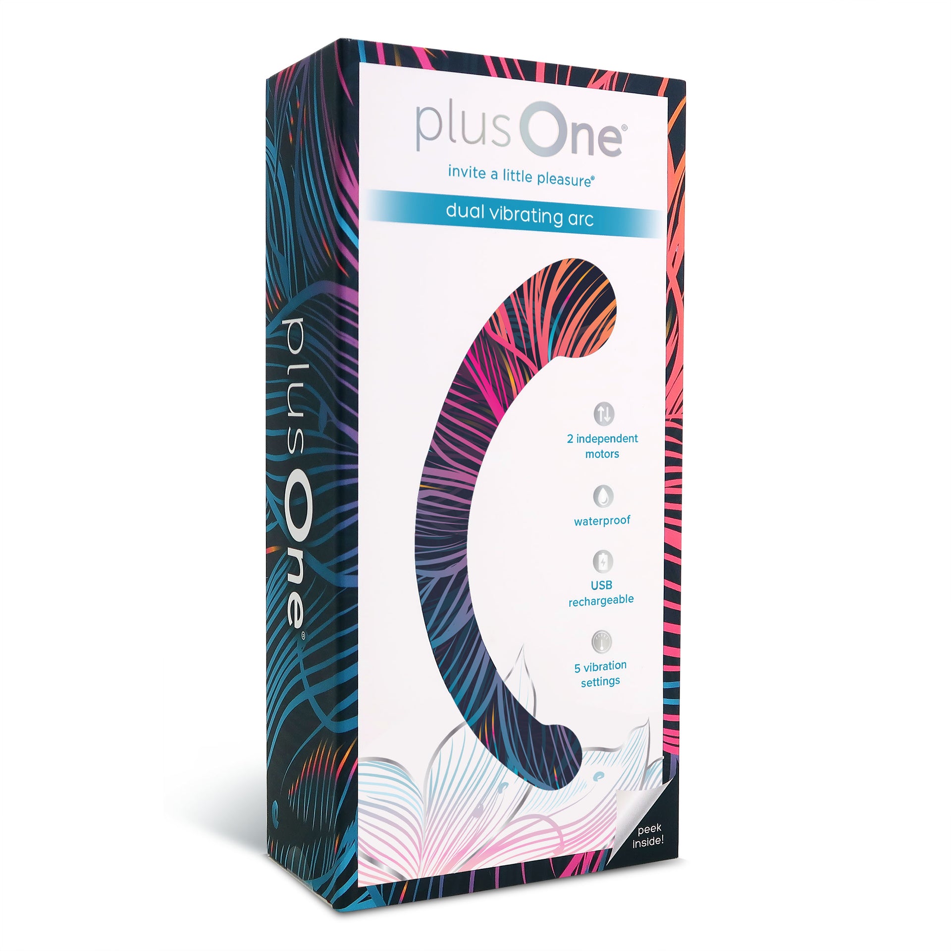 PlusOne Dual Vibrating Arc | Best Stimulation | The Pelvic Floor Store PlusOne Dual Vibrating Arc | Best Stimulation | The Pelvic Floor Store