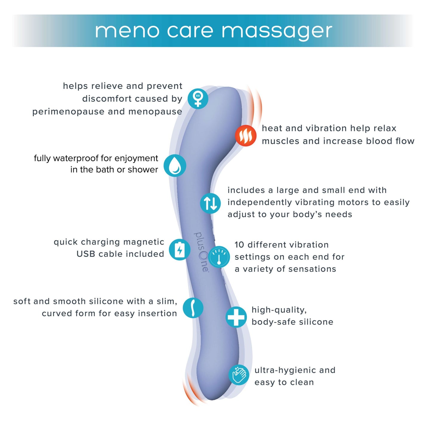 Menopause Massager by plusOne