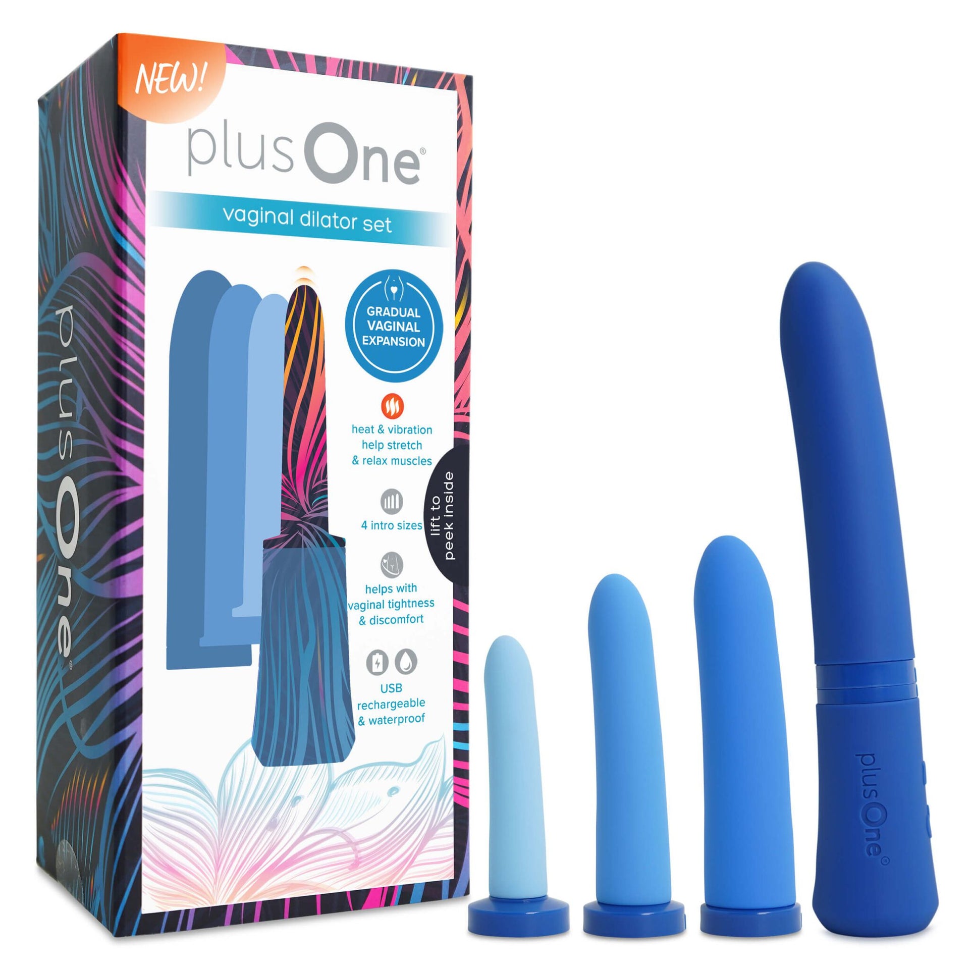 Dilators For Menopause | Dilator Kit plusOne | The Pelvic Floor Store Dilators For Menopause | Dilator Kit plusOne | The Pelvic Floor Store