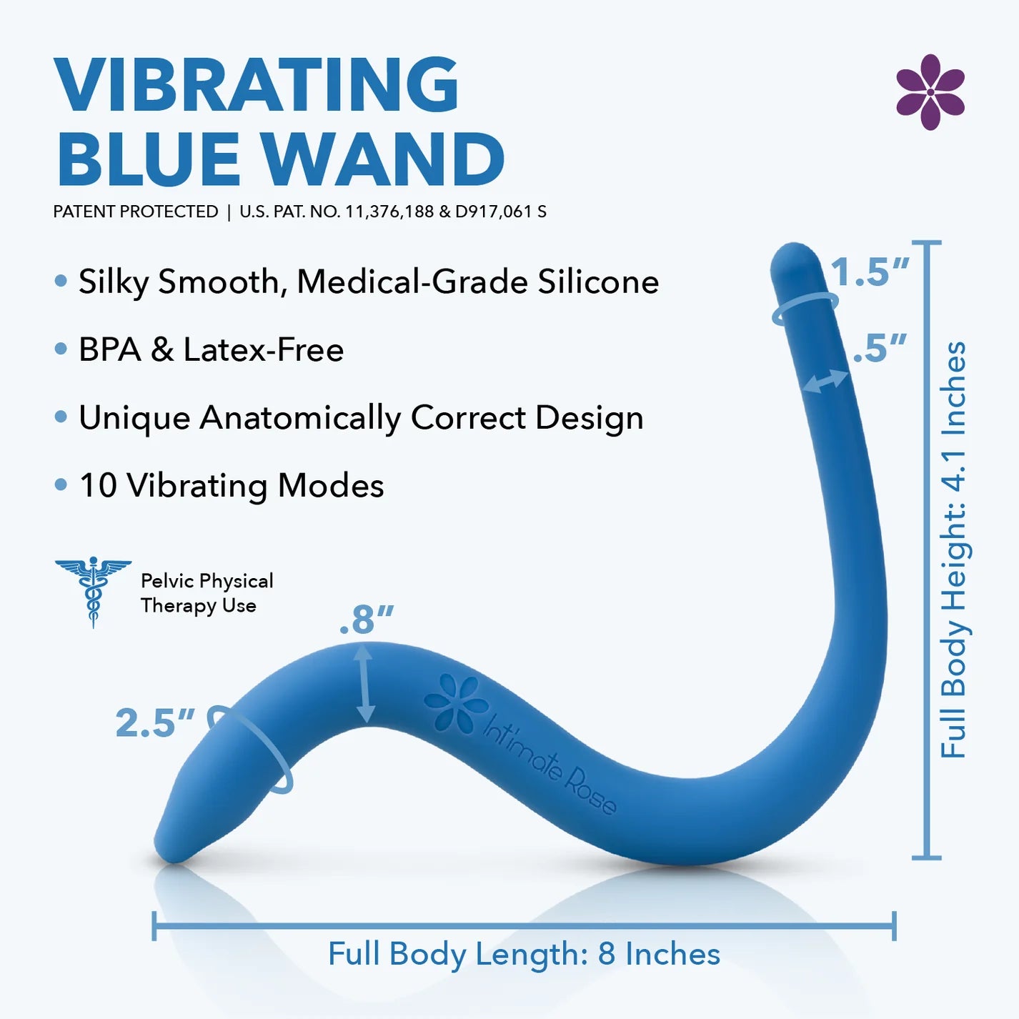 Vibrating Pelvic Floor Therapy Wand