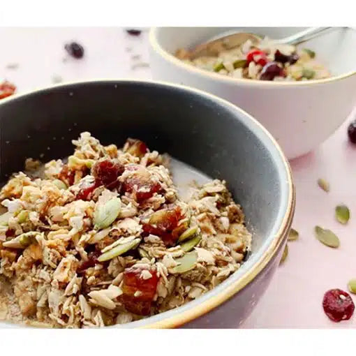 Organic Gluten Free Muesli: Apple Cranberry (13oz)