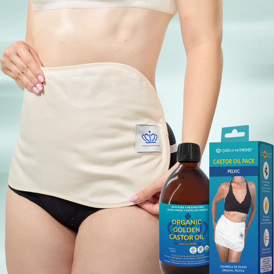 Castor Oil Pelvic Pack | Queen of Thrones | The Pelvic Floor Store