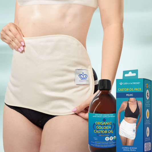 Queen of Thrones Castor Oil and Pelvic Pack