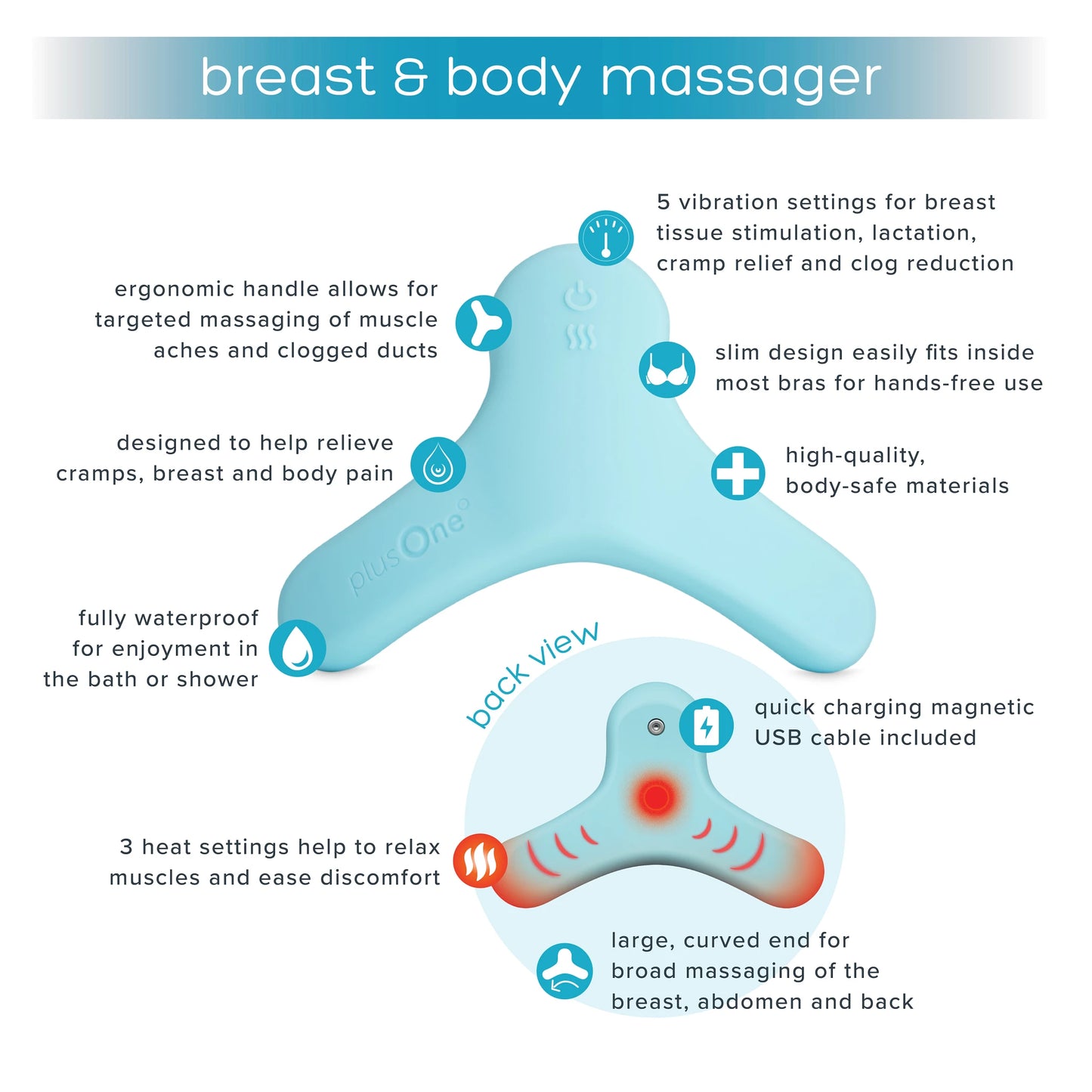 Breast and Body Massager from plusOne