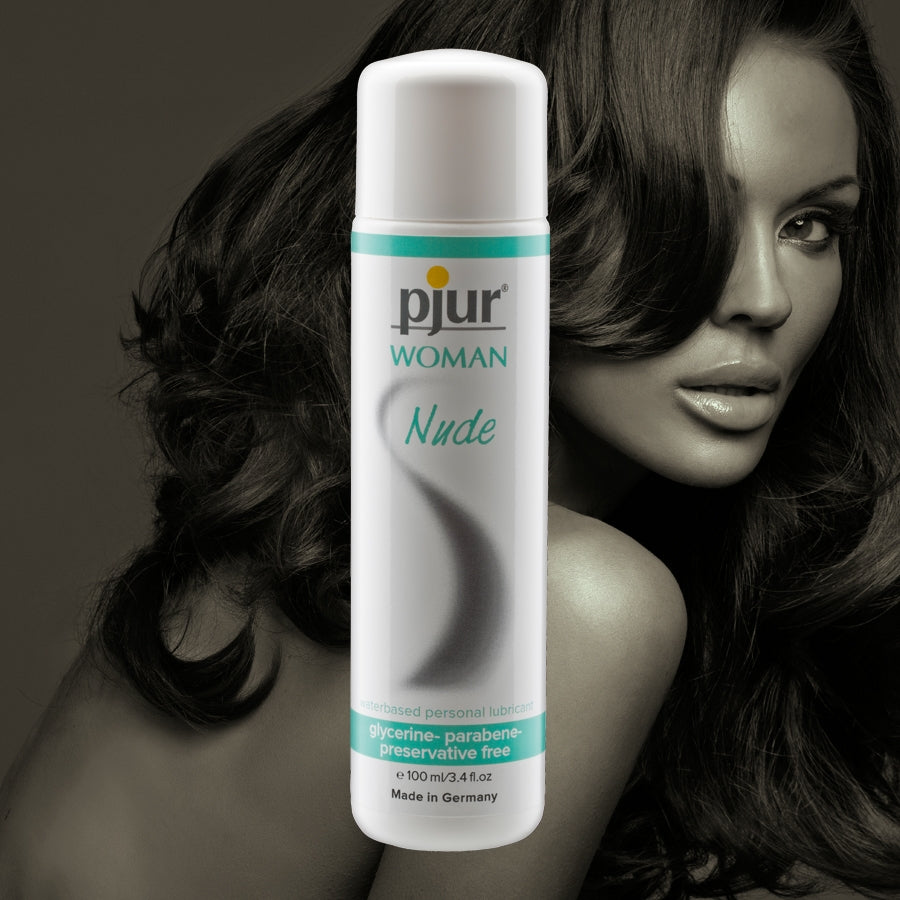 pjur Woman-Nude Lubricante a base de agua Botella de 3.4 oz