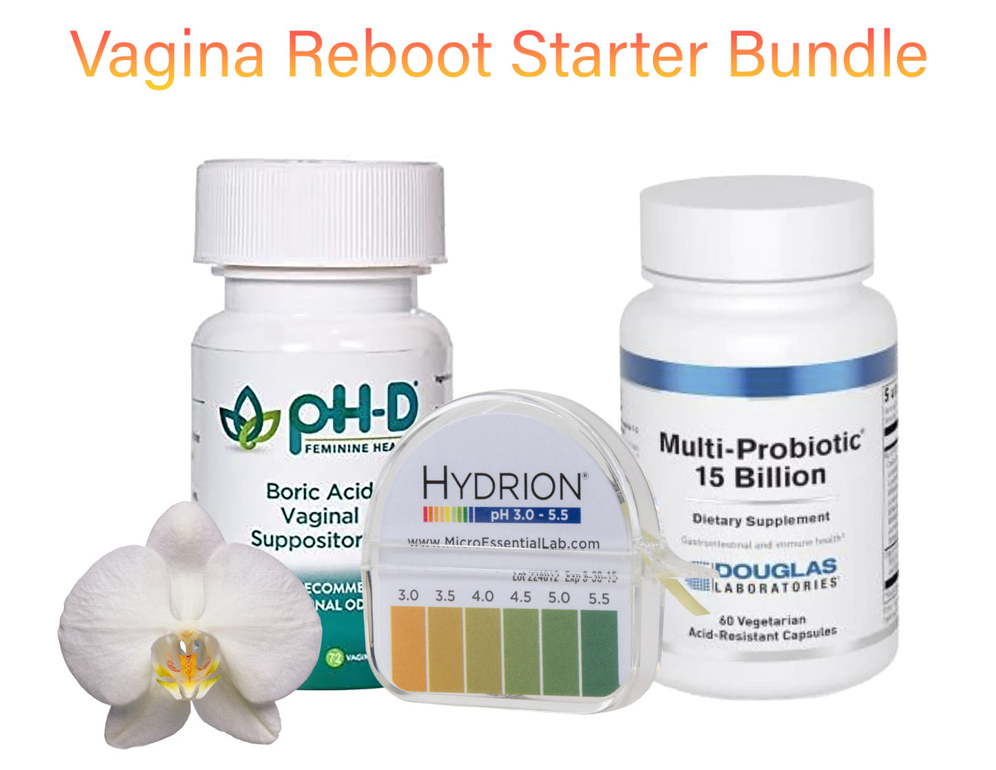 Vagina ReFresh Reboot Starter Bundle Supplies
