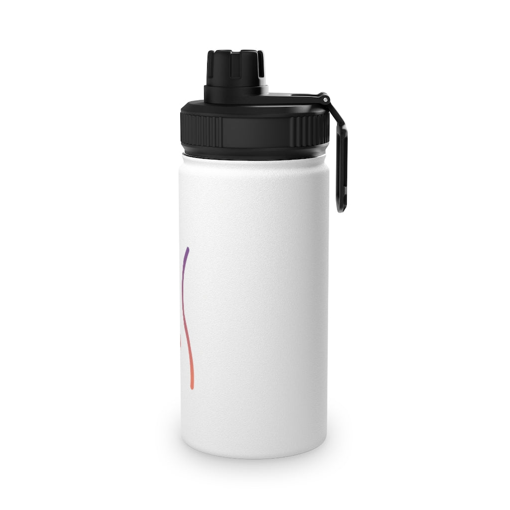 Happy Vagina Rally Stainless Steel Water Bottle, Sports Lid