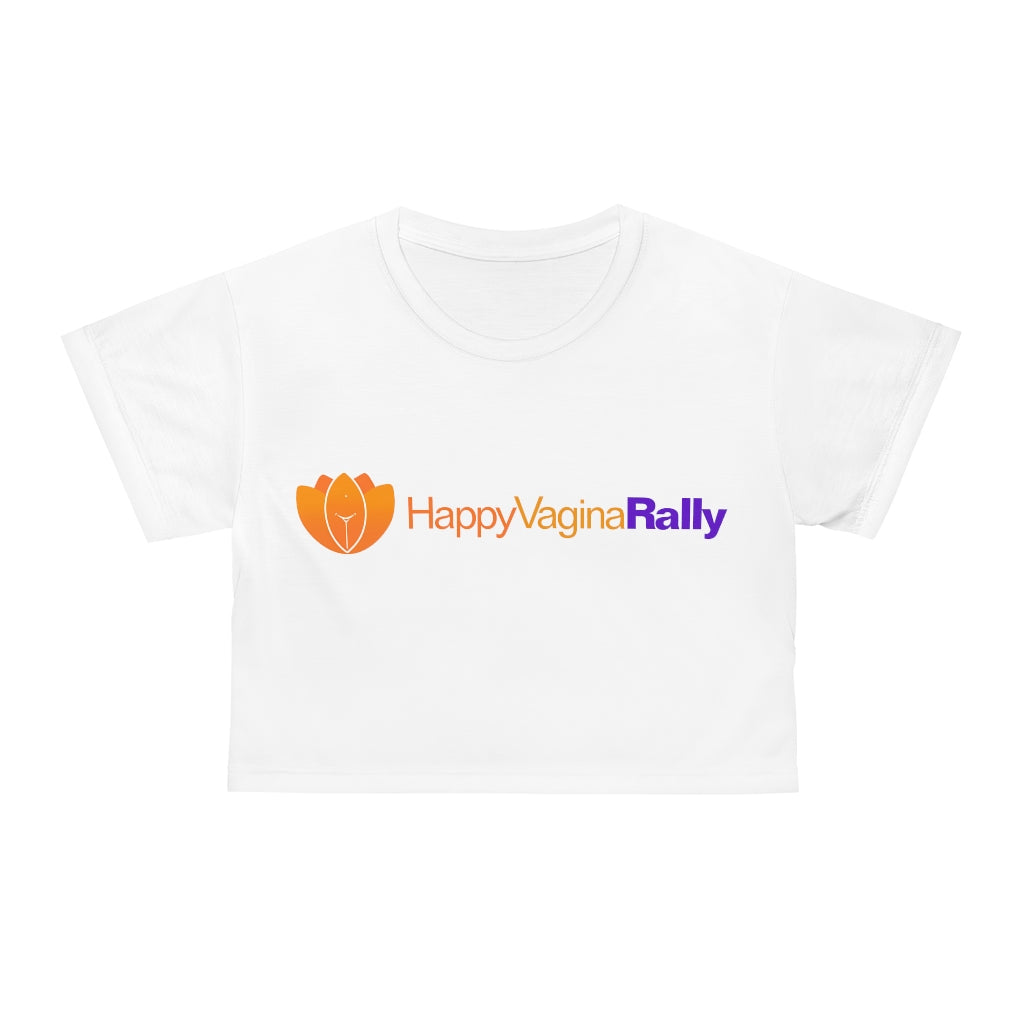Happy Vagina Rally Logo Crop Tee